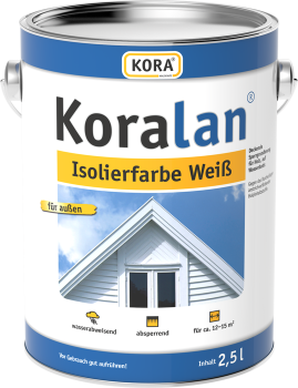 Koralan Isolierfarbe Weiß